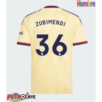 Camiseta Arsenal Martin Zubimendi #36 Tercera Equipación 2026-27 manga corta